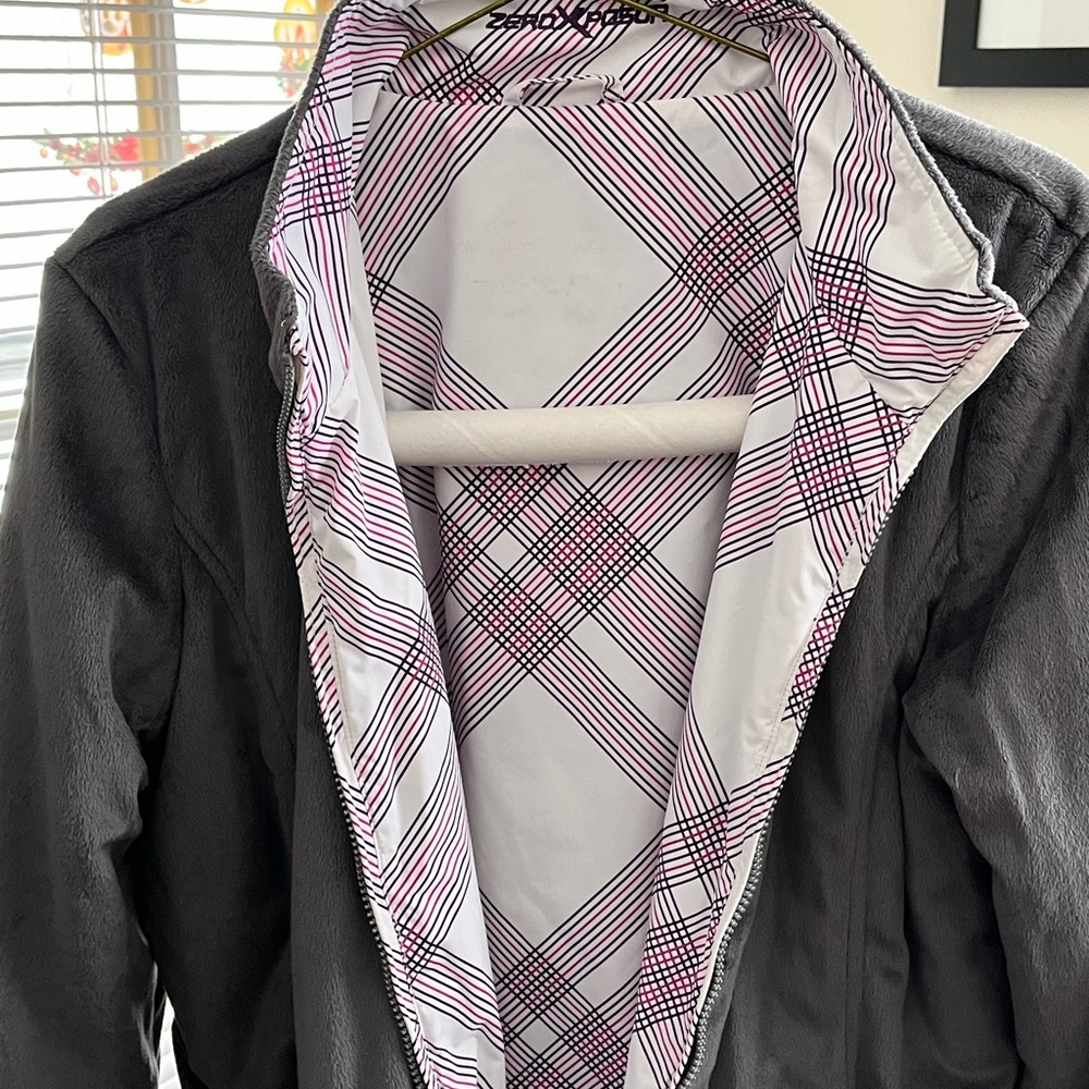 ZEROXPOSUR NWOT AUTHENTIC WOMEN’S WEATHER SYSTEM DETACHABLE HOOD JACKET - Picture 9 of 17